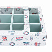 Коробка с обечайкой для 9 конфет с разделителями "Винтажные авто" с окном фото 2